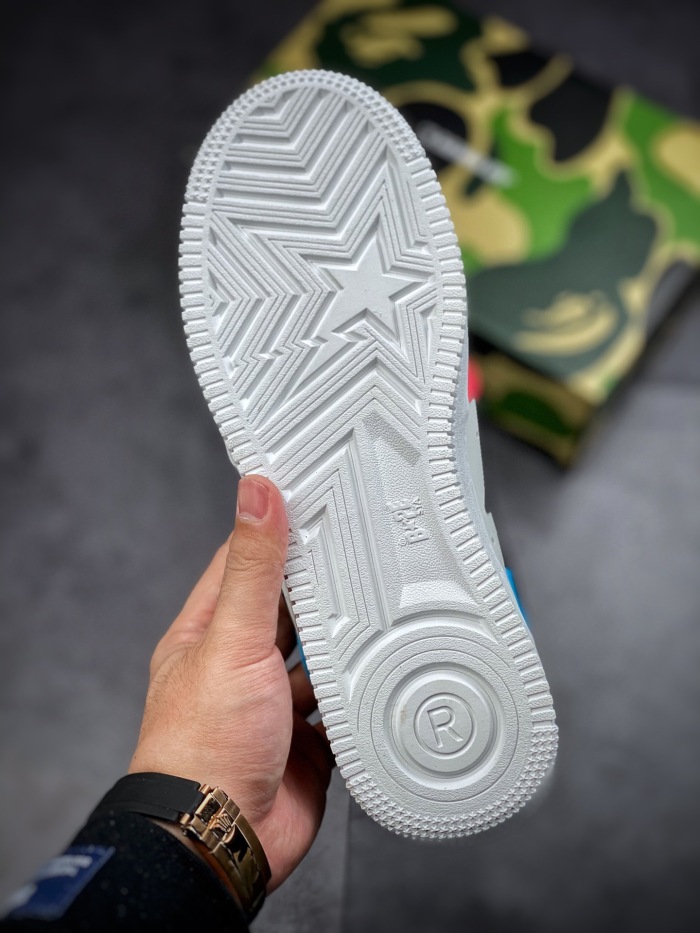 Men Women B*ape sta to low Top Sneaker ( arrenfashion)