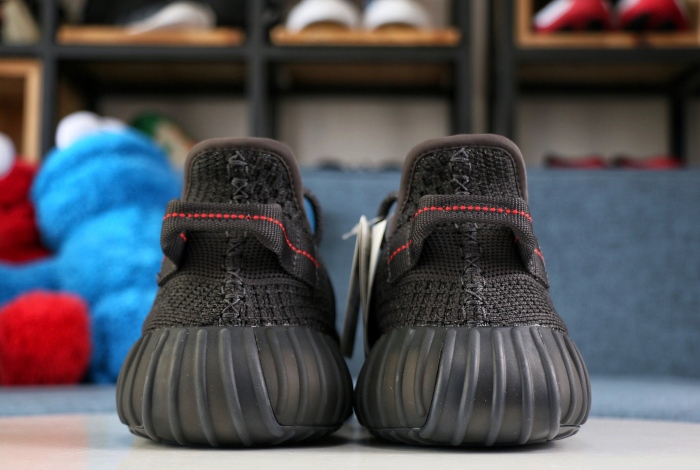  Arrenfashion  Arrenfashion Yeezy 350 Boost V2 Black Static Reflective