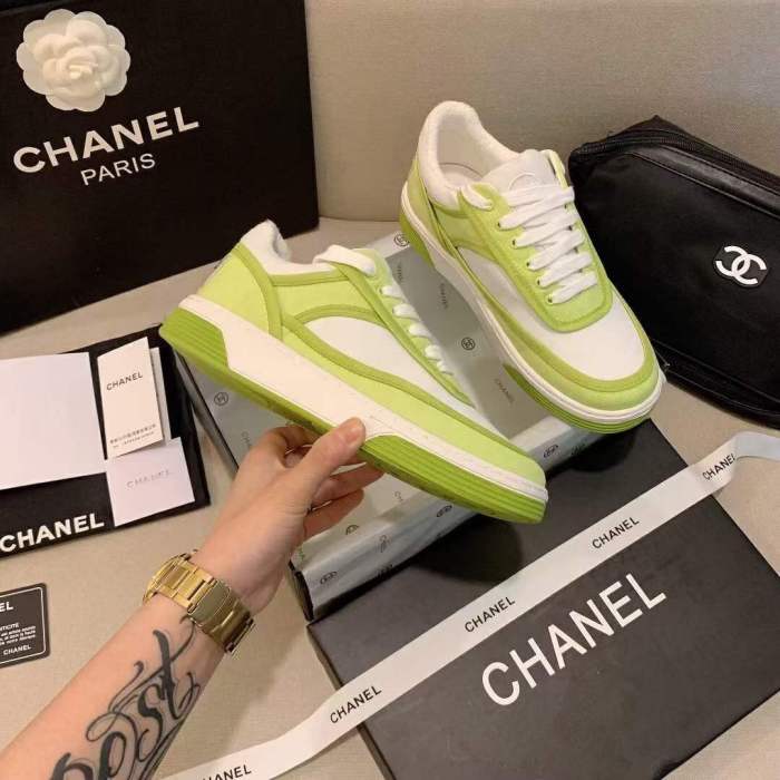  Arrenfashion Men Women C*hanel Top Sneaker