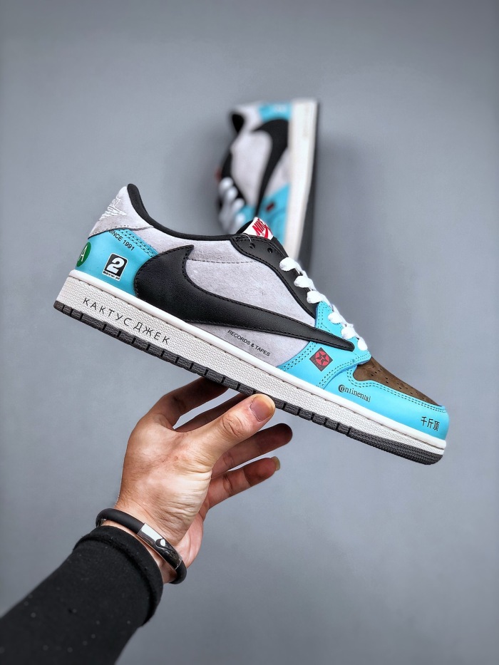 T*ravis S*cott Nike Air Jordan 1 low AJ1 DM7866-009 ( Arrenfashion)