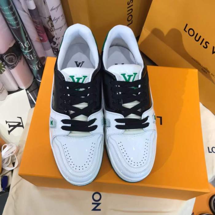  Arrenfashion Men Women L*ouis V*uitton Top Sneakers