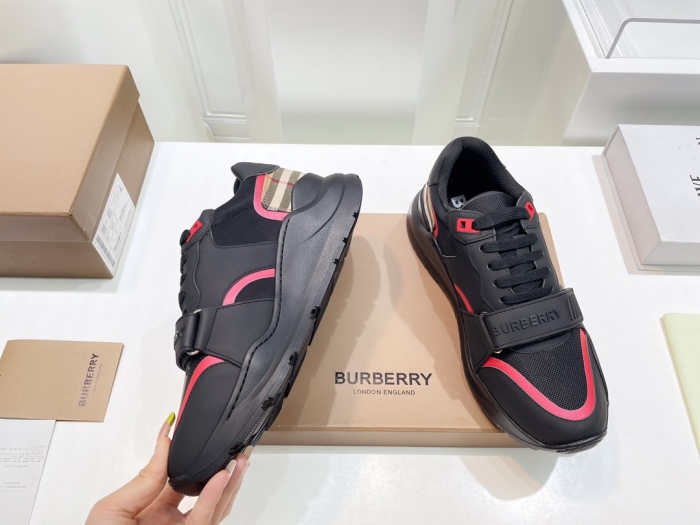  Arrenfashion Men Women B*rberry Sneaker