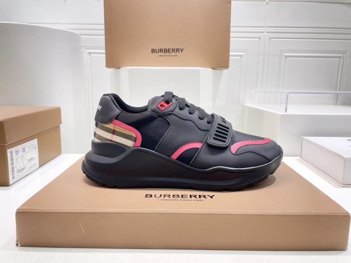  Arrenfashion Men Women B*rberry Sneaker