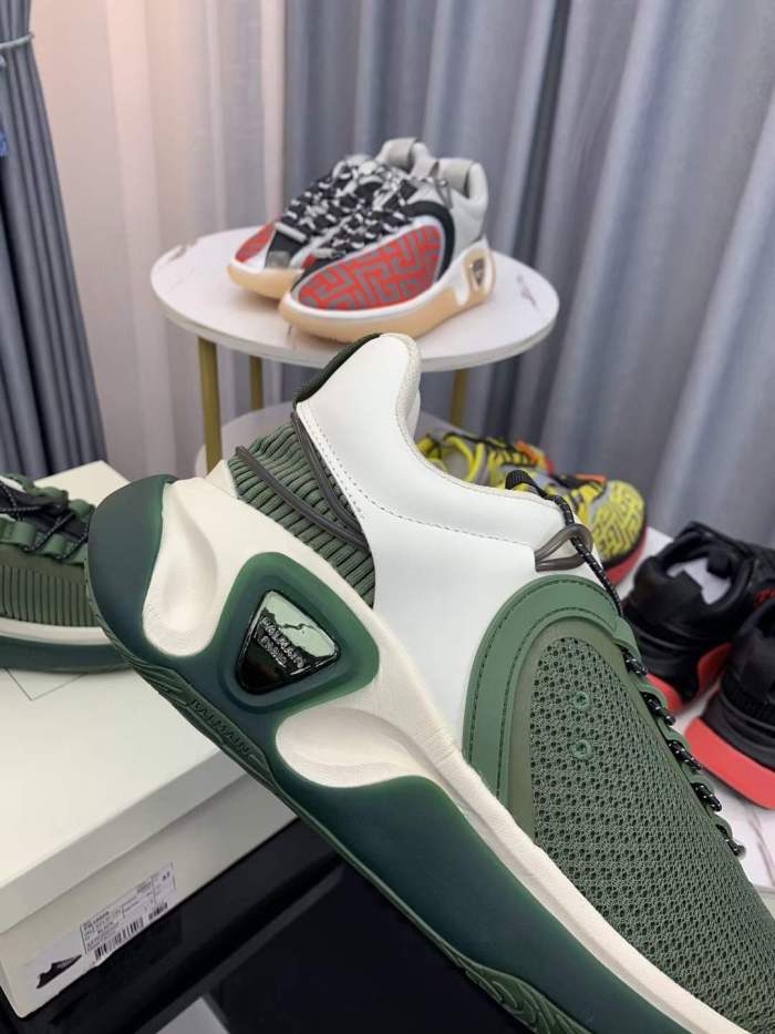 Men Women B*almain Top Sneakers (Arrenfashion)