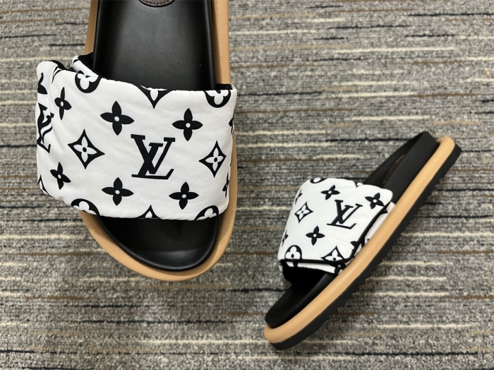  Arrenfashion Men Women L*ouis V*uitton Top Sandals
