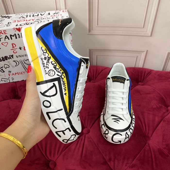  Arrenfashion Men Women D*G Top Sneakers