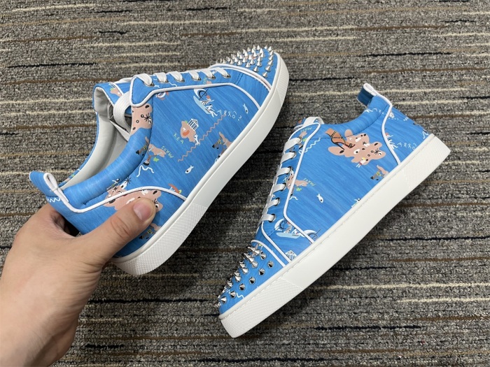  Arrenfashion Men Women C*hristian L*ouboutin Top Sneaker