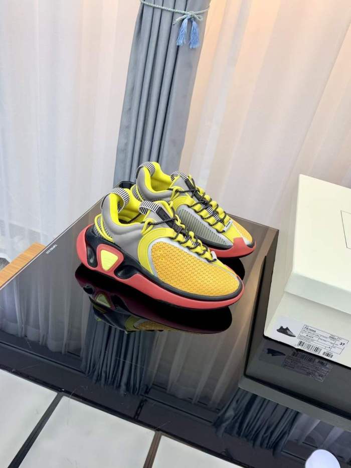 Men Women B*almain Top Sneakers (Arrenfashion)