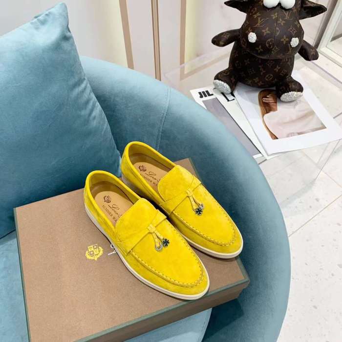 Men Women L*oro P*iana Top Loafer （Arrenfashion）