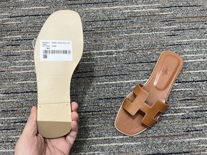  Arrenfashion Women H*ermes Top Sandals