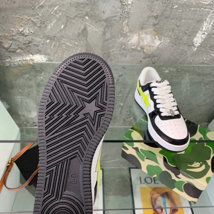  arrenfashion Men Women B*ape Top Sneaker