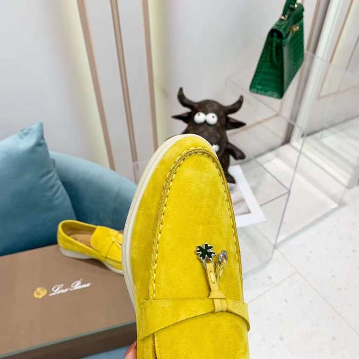 Men Women L*oro P*iana Top Loafer （Arrenfashion）