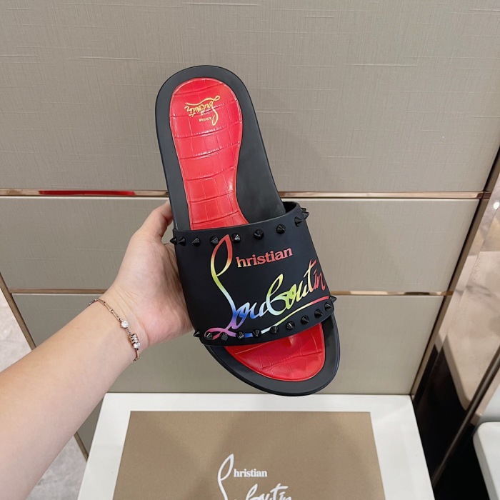  Arrenfashion Men C*hristian L*ouboutin Top Quality slippers