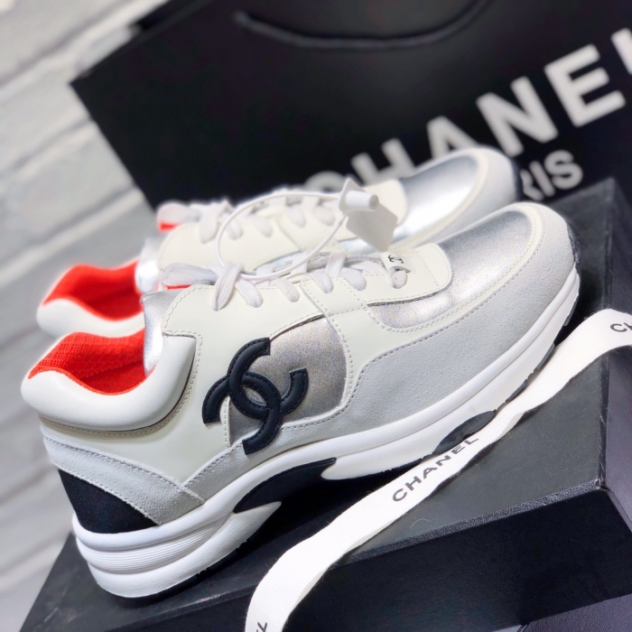  Arrenfashion Men Women C*hanel Top Sneaker