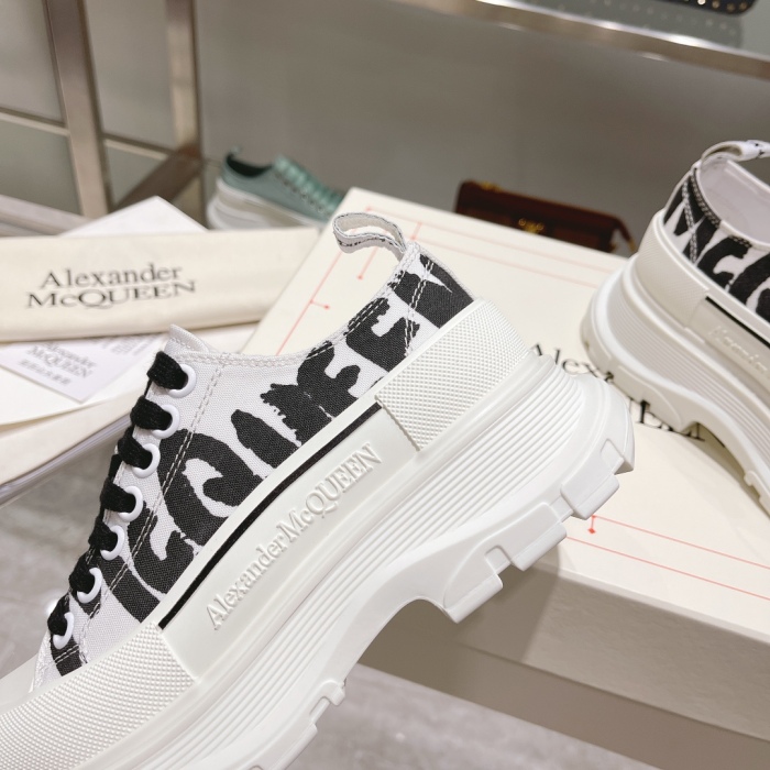 Men Women A*lexander M*cqueen Top Sneaker （ Arrenfashion ）