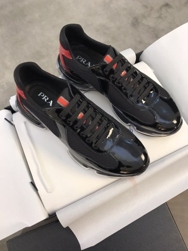  Arrenfashion Men P*rada Top Sneaker