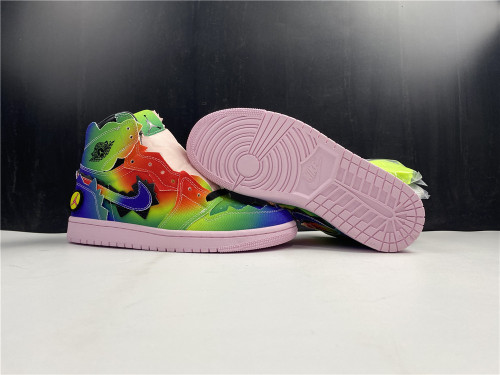  Arrenfashion J Balvin x Air Jordan 1 High O DC3481-900