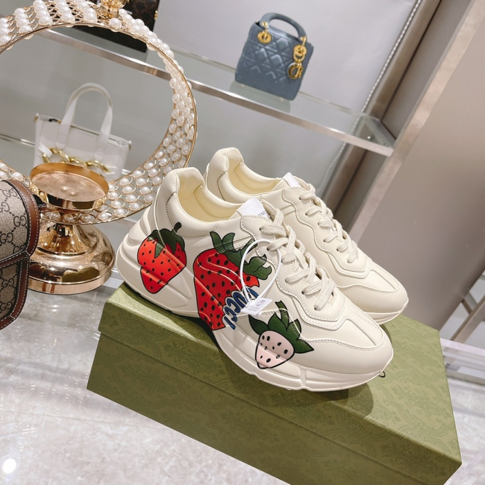  Arrenfashion Men Women G*ucci Top Sneaker