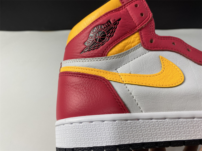  Arrenfashion Air Jordan 1 “Light Fusion Red” 555088-603
