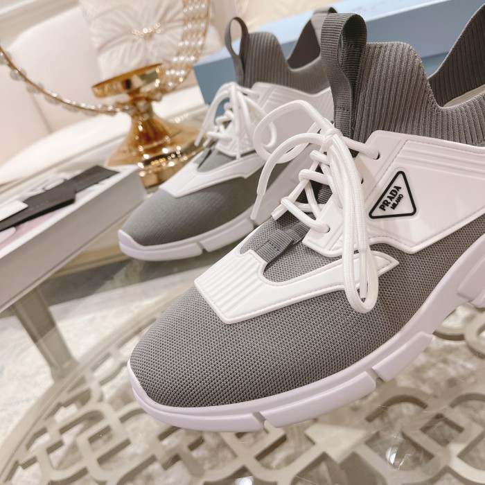  Arrenfashion Men Women P*rada Top Sneaker