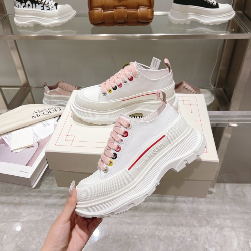 Men Women A*lexander M*cqueen Top Sneaker （ Arrenfashion ）