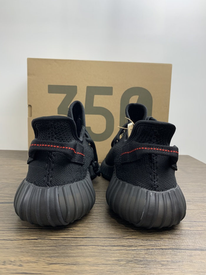  Arrenfashion  Arrenfashion Yeezy Boost 350 V2 Black Red CP9652