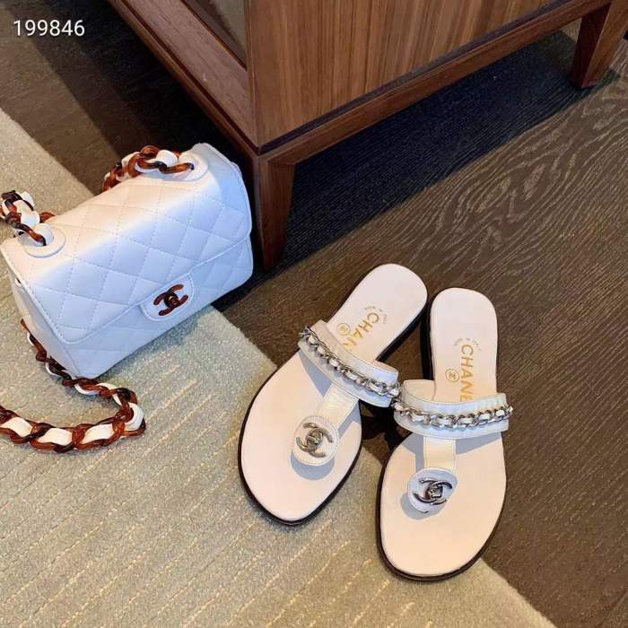  Arrenfashion Women C*hanel Top Sandals