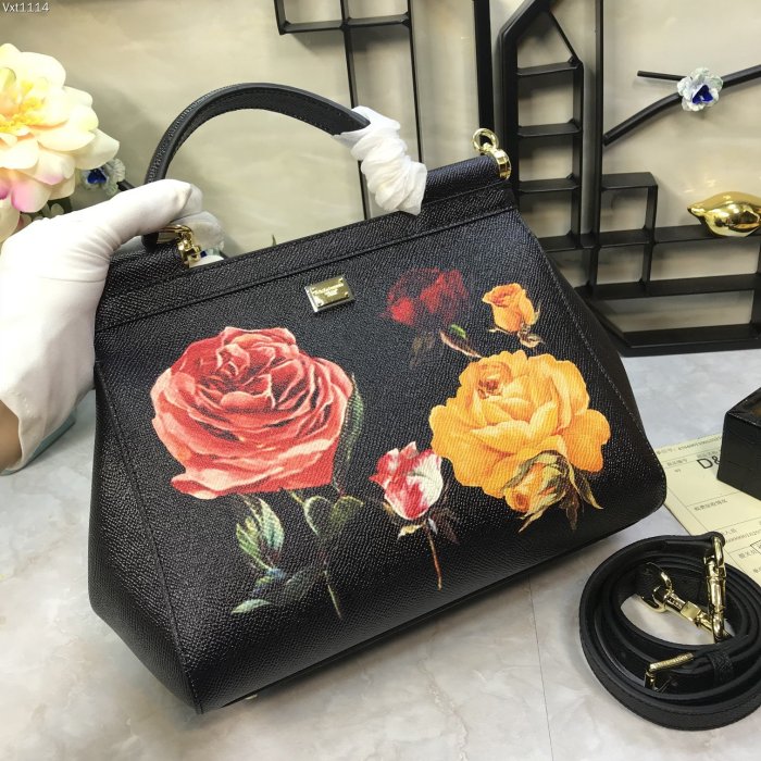  Arrenfashion D*olce&G*abbana Top Bag 25*20*12cm