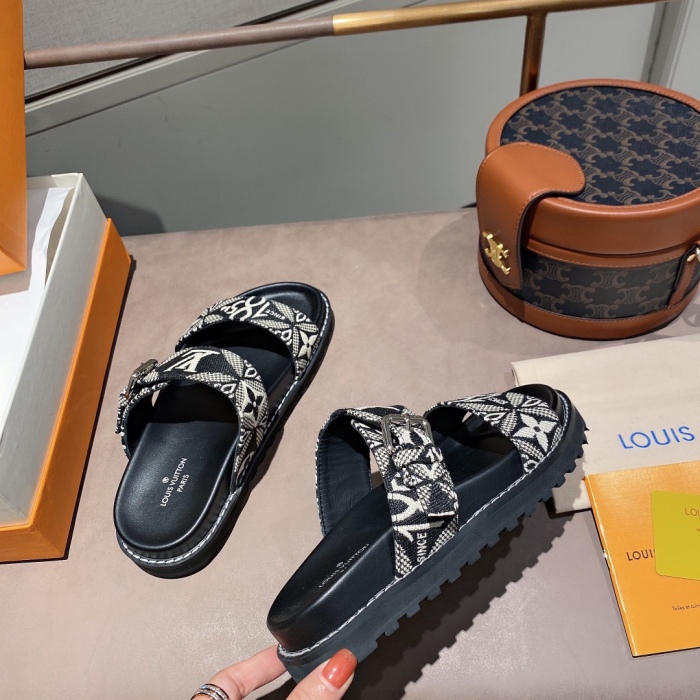  Arrenfashion Women L*ouis V*uitton Top Sandals