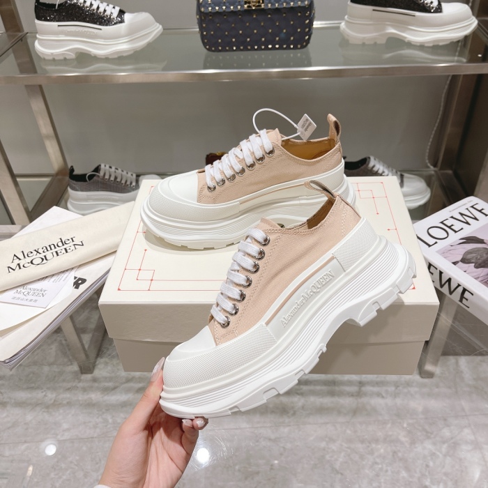 Men Women A*lexander M*cqueen Top Sneaker （ Arrenfashion ）