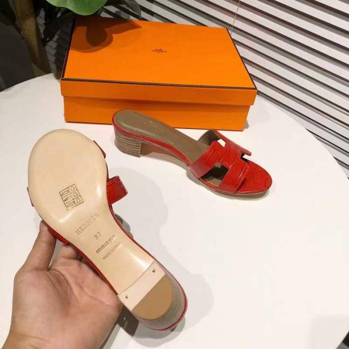  Arrenfashion Women H*ermes Top Sandals