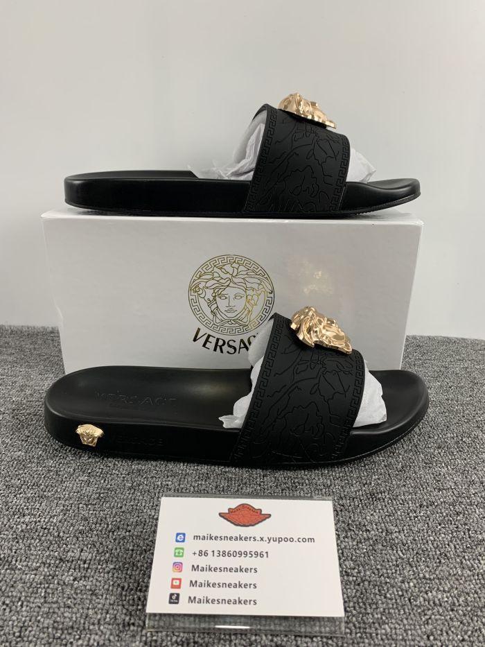  Arrenfashion Men Women V*ersace Top Sandals