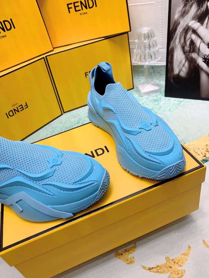 Men Women F*endi Top Sneaker （ Arrenfashion ）