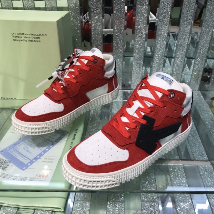  Arrenfashion Men Women Off W*hite Top Sneaker