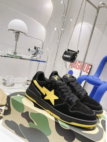  arrenfashion Men Women B*ape Top Sneaker