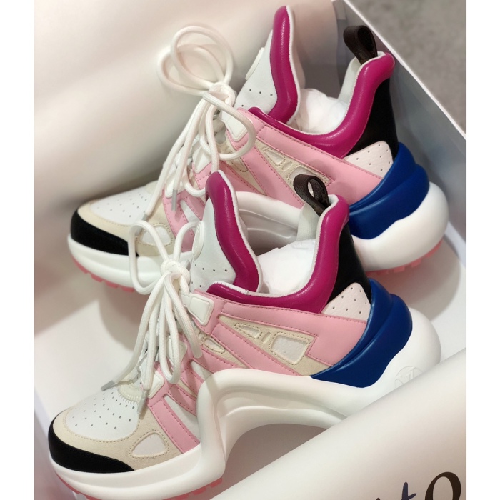  Arrenfashion Women L*ouis V*uitton Top Sneaker Top Sneaker