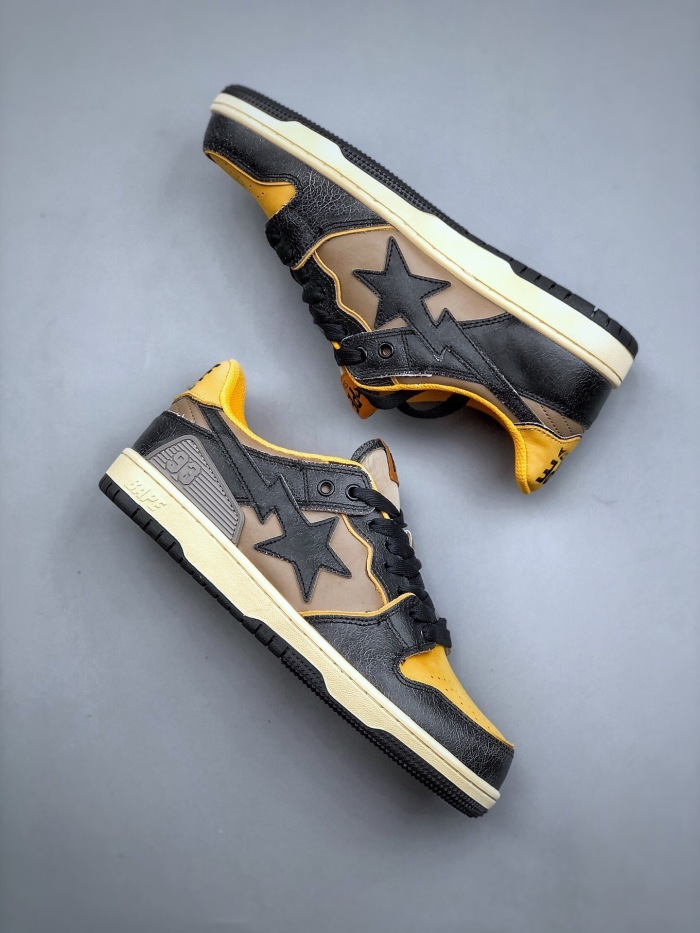 Men Women B*ape sta to low Top Sneaker ( arrenfashion)