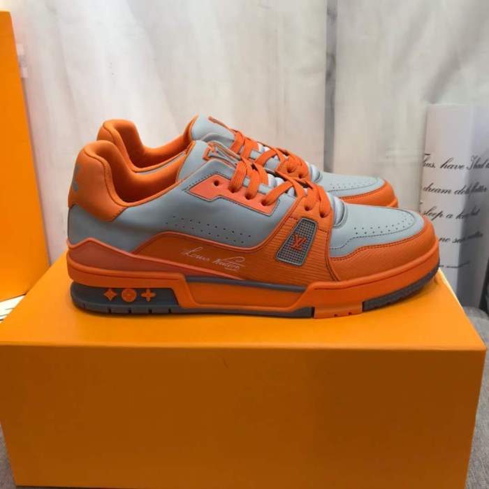  Arrenfashion Men Women L*ouis V*uitton Top Sneakers