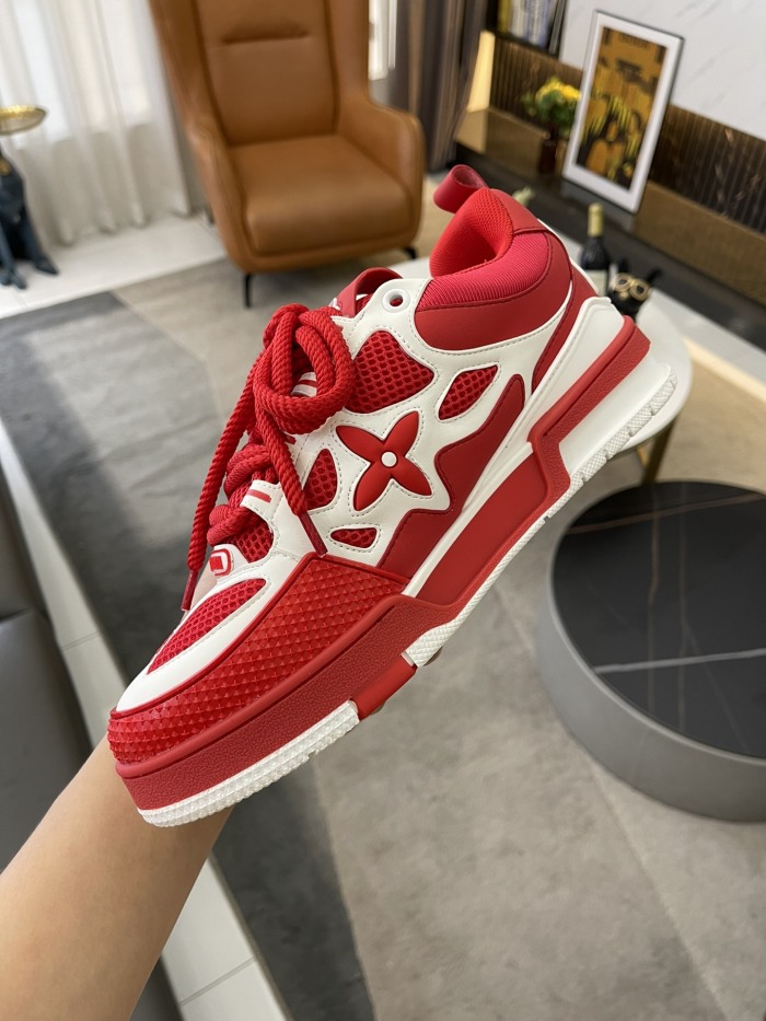  Arrenfashion Men Women L*ouis V*uitton Top Sneakers