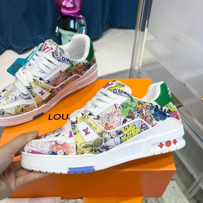 Men Women L*ouis V*uitton Top Sneaker (Arrenfashion)