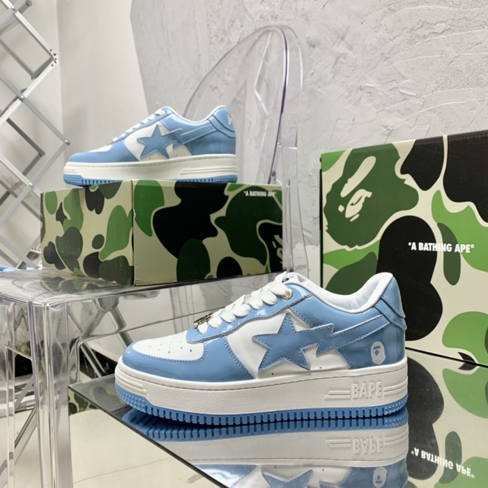  arrenfashion Men Women B*ape Top Sneaker