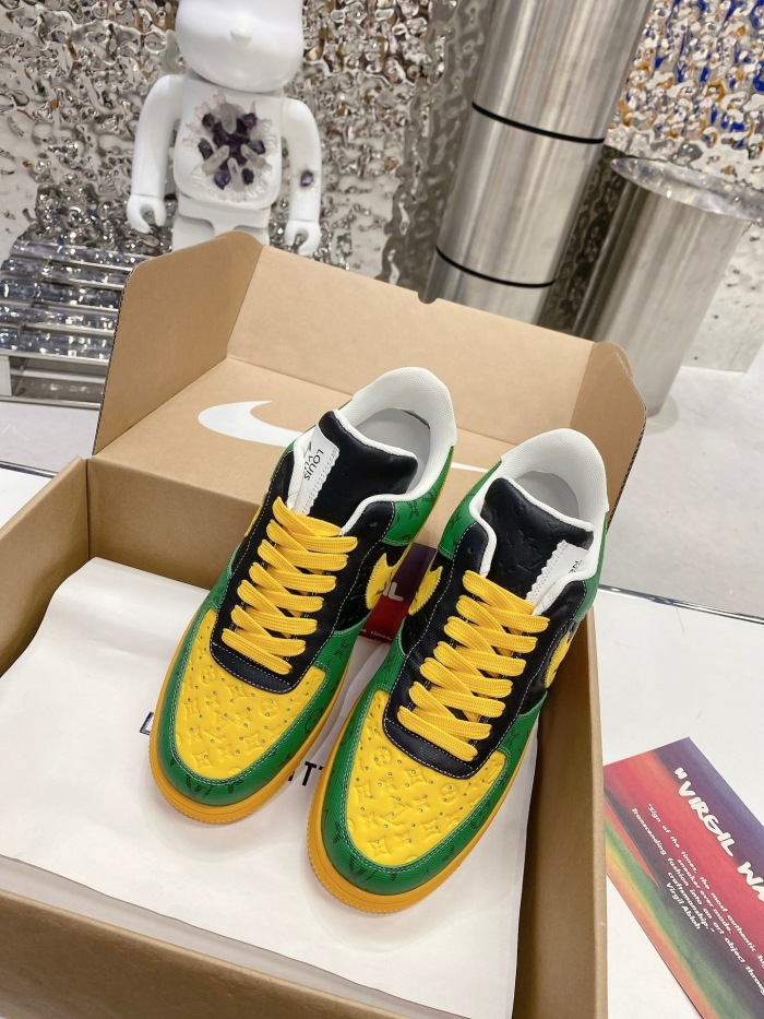  from Arrenfashion Men Women L*ouis V*uitton * nike air j*ordan1 low aj1 Top Sneakers