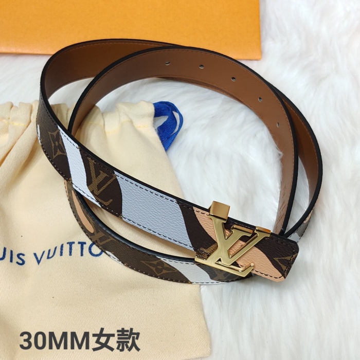  Arrenfashion L*ouis V*uitton Belts Top Quality 30MM