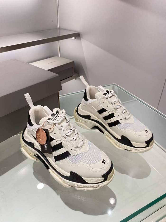 Women Men B*alenciaga Top Sneakers ( Arrenfashion )