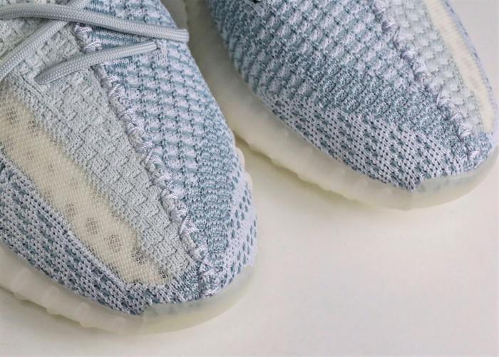  Arrenfashion  Arrenfashion Yeezy 350 Boost V2 Cloud White Non-Reflective