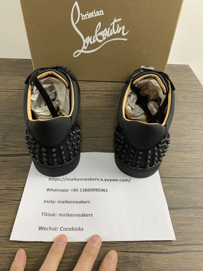  arrenfashion  Christian ·Louboutin men women TOP sneakers