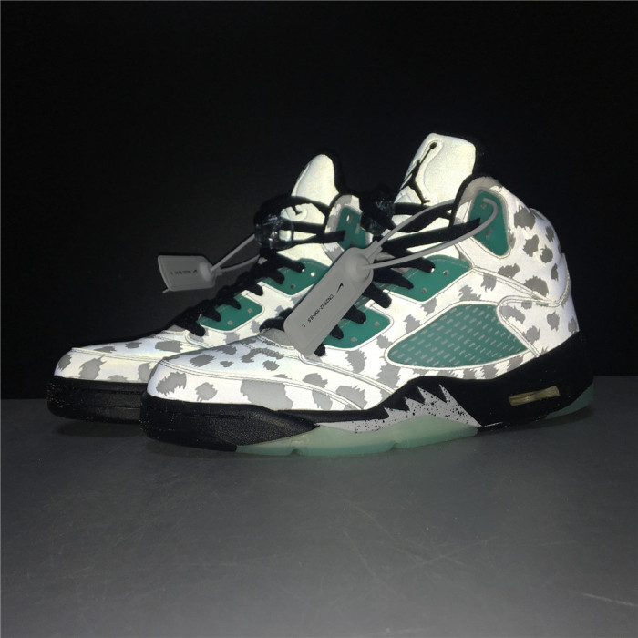  Arrenfashion Air Jordan Retro 5 IslandGreen CN2932-100