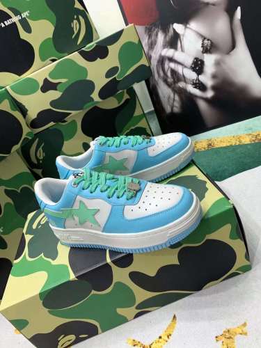 Men Women B*ape sta low Top Sneaker ( arrenfashion)