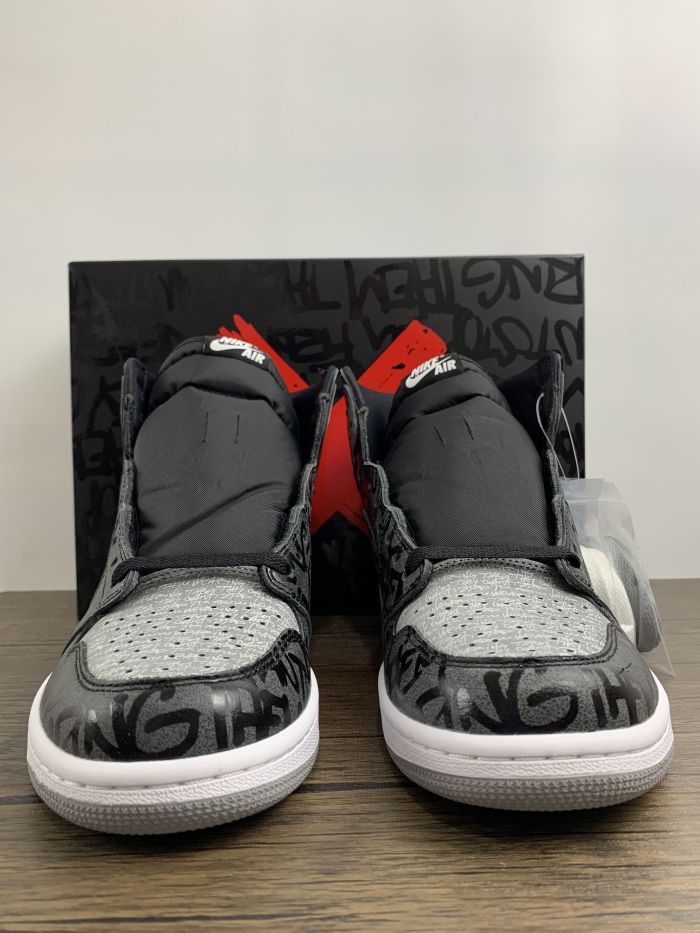  Arrenfashion Air Jordan 1 men women top sneaker