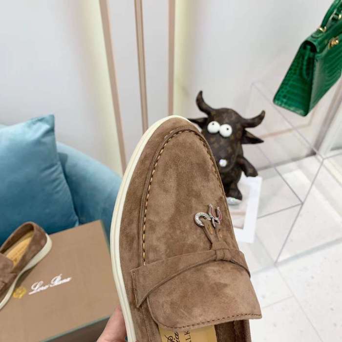 Men Women L*oro P*iana Top Loafer （Arrenfashion）